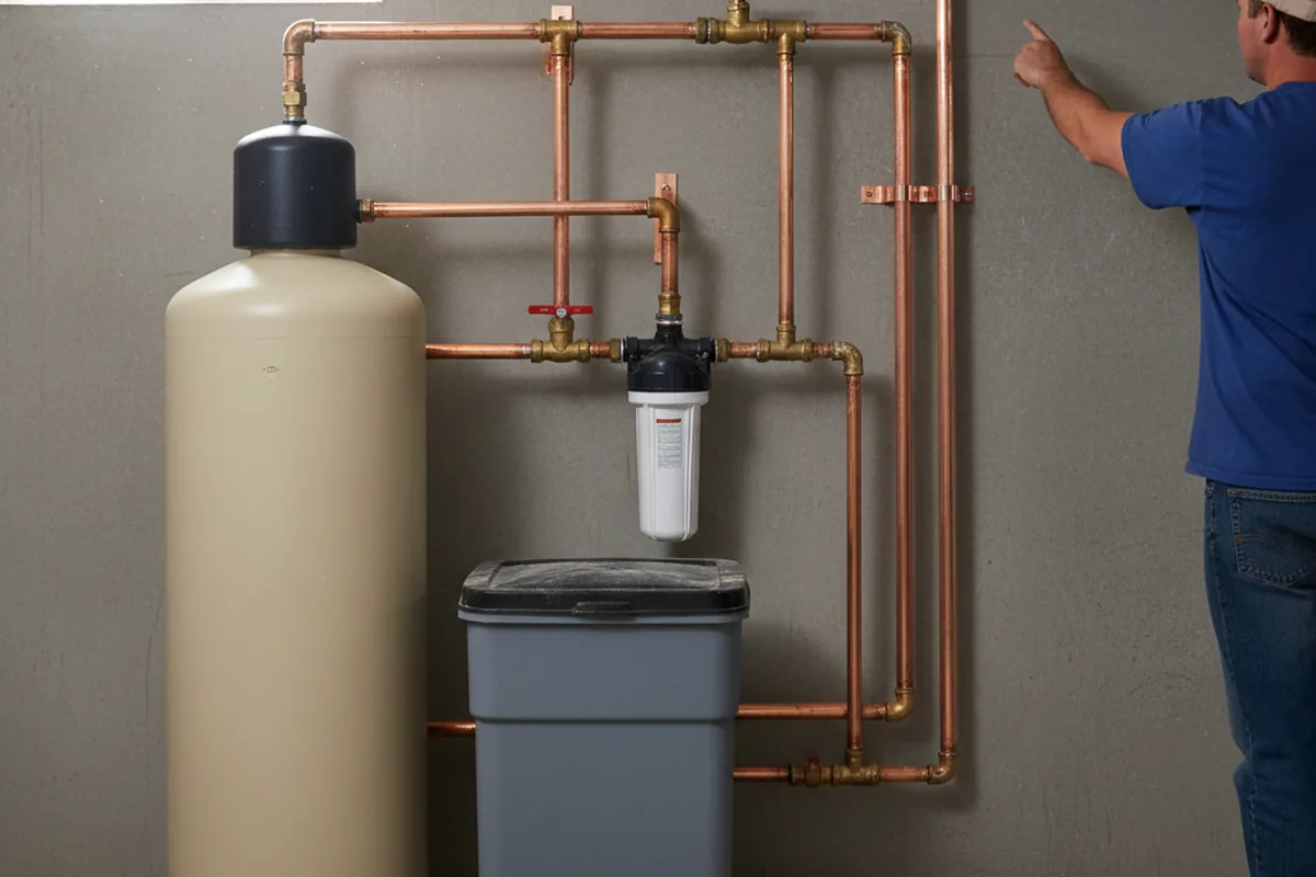 Whole-house water treatment system installed in Joppa